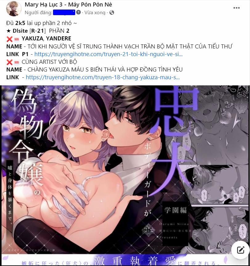 [18+] Chàng Yakuza Máu S Biến Thái Và Hợp Đồng Tình Yêu Chương 7 2 Trang 8