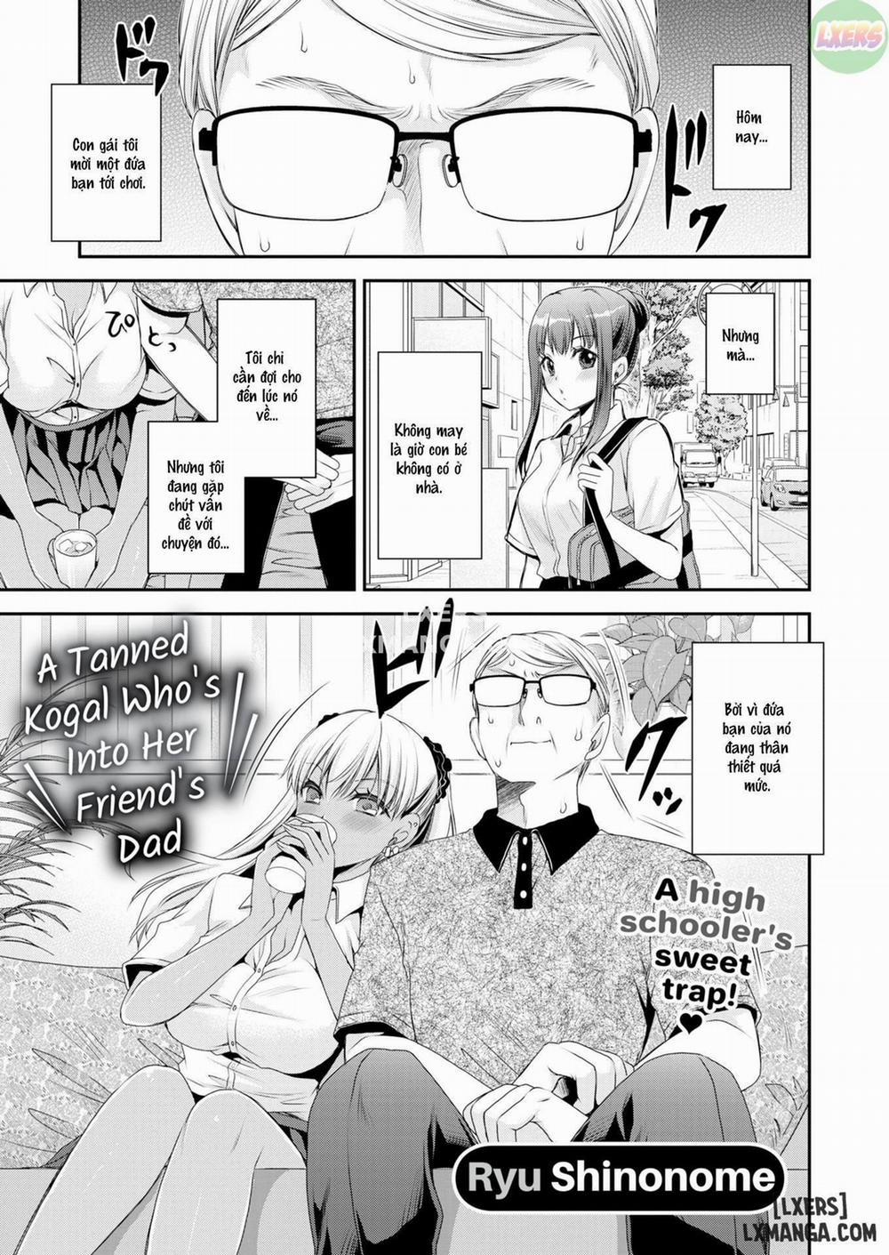 A Tanned Kogal Who's Into Her Friend's Dad Chương Oneshot Trang 1