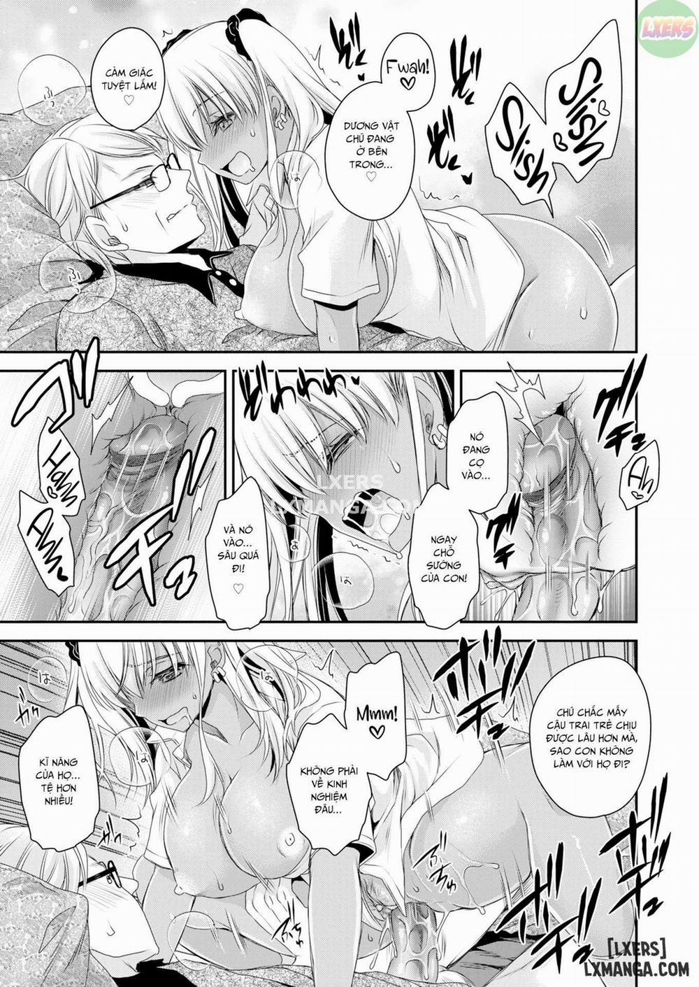 A Tanned Kogal Who's Into Her Friend's Dad Chương Oneshot Trang 13