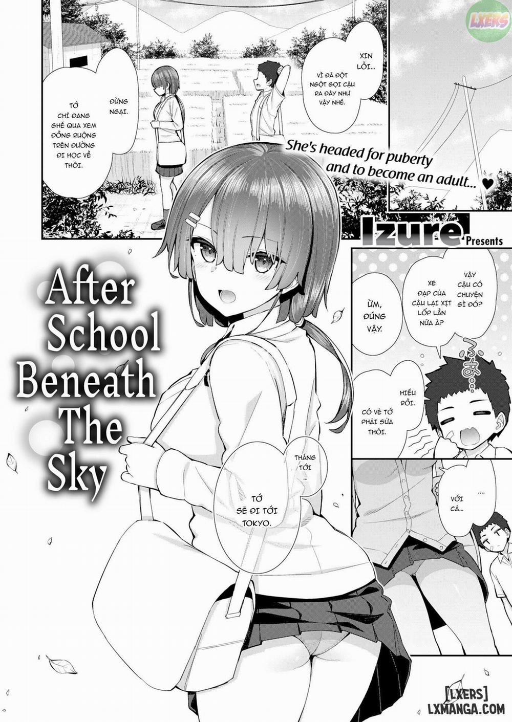 After School Beneath the Sky Chương Oneshot Trang 2