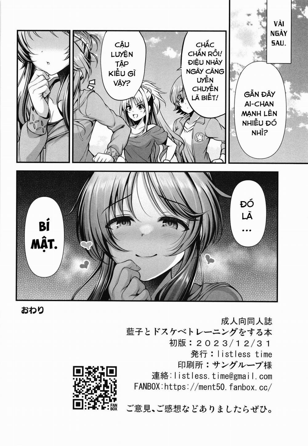 Aiko to Dosukebe Training o suru Hon (THE IDOLM@STER CINDERELLA GIRLS) Chương Oneshot Trang 31