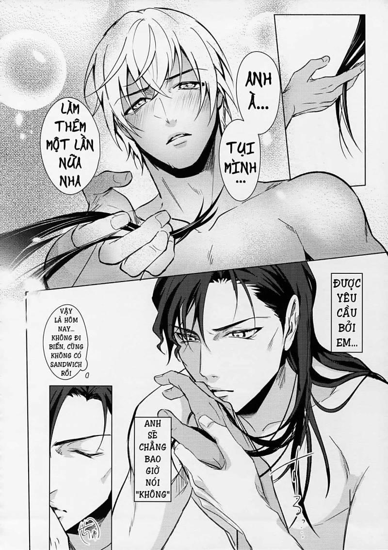 Akai X Amuro – Detective Conan Doujinshi Chương 3 Trang 42