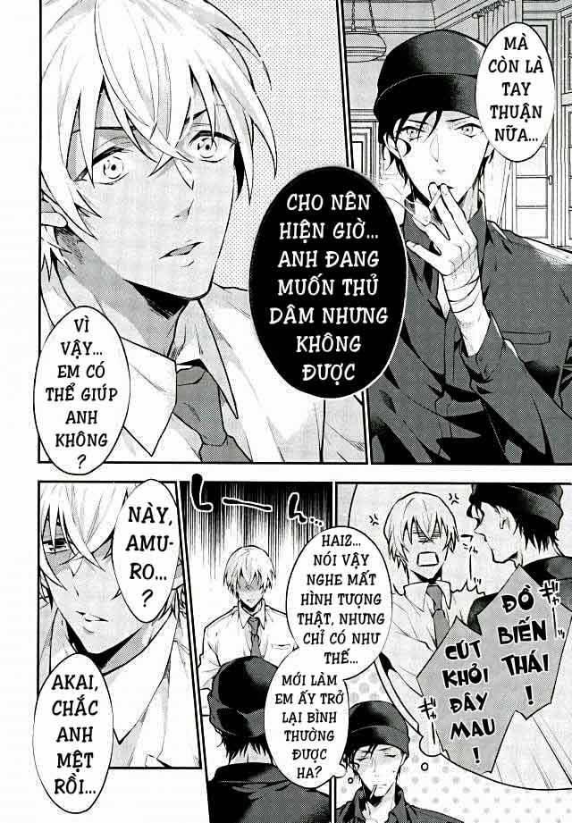 Akai X Amuro – Detective Conan Doujinshi Chương 7 Trang 9