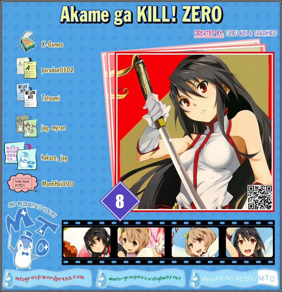 Akame Ga Kill! Zero Chương 8 Trang 1