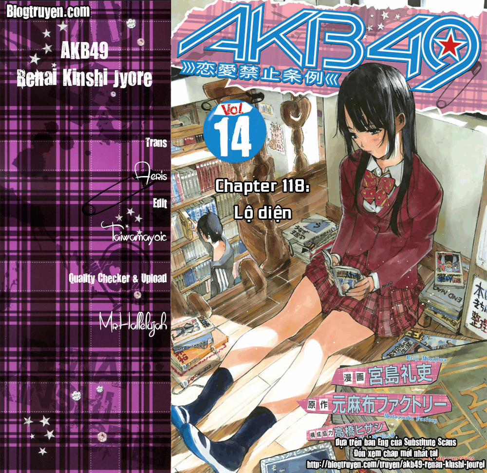 Akb49 – Renai Kinshi Jourei Chương 118 Trang 1