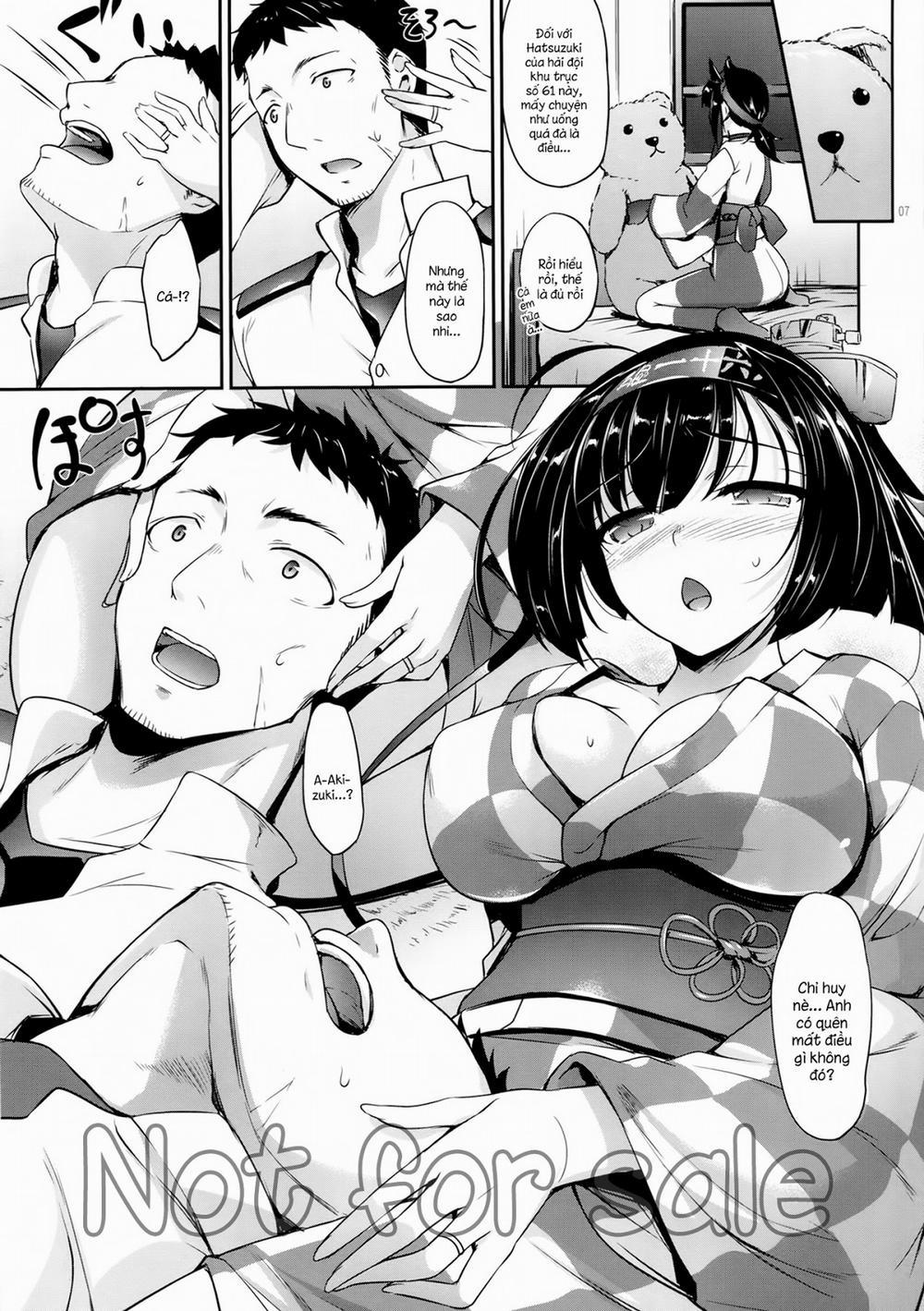 Akizuki-gata wa Sukebe Body Ni (Kantai Collection) Chương Oneshot Trang 6