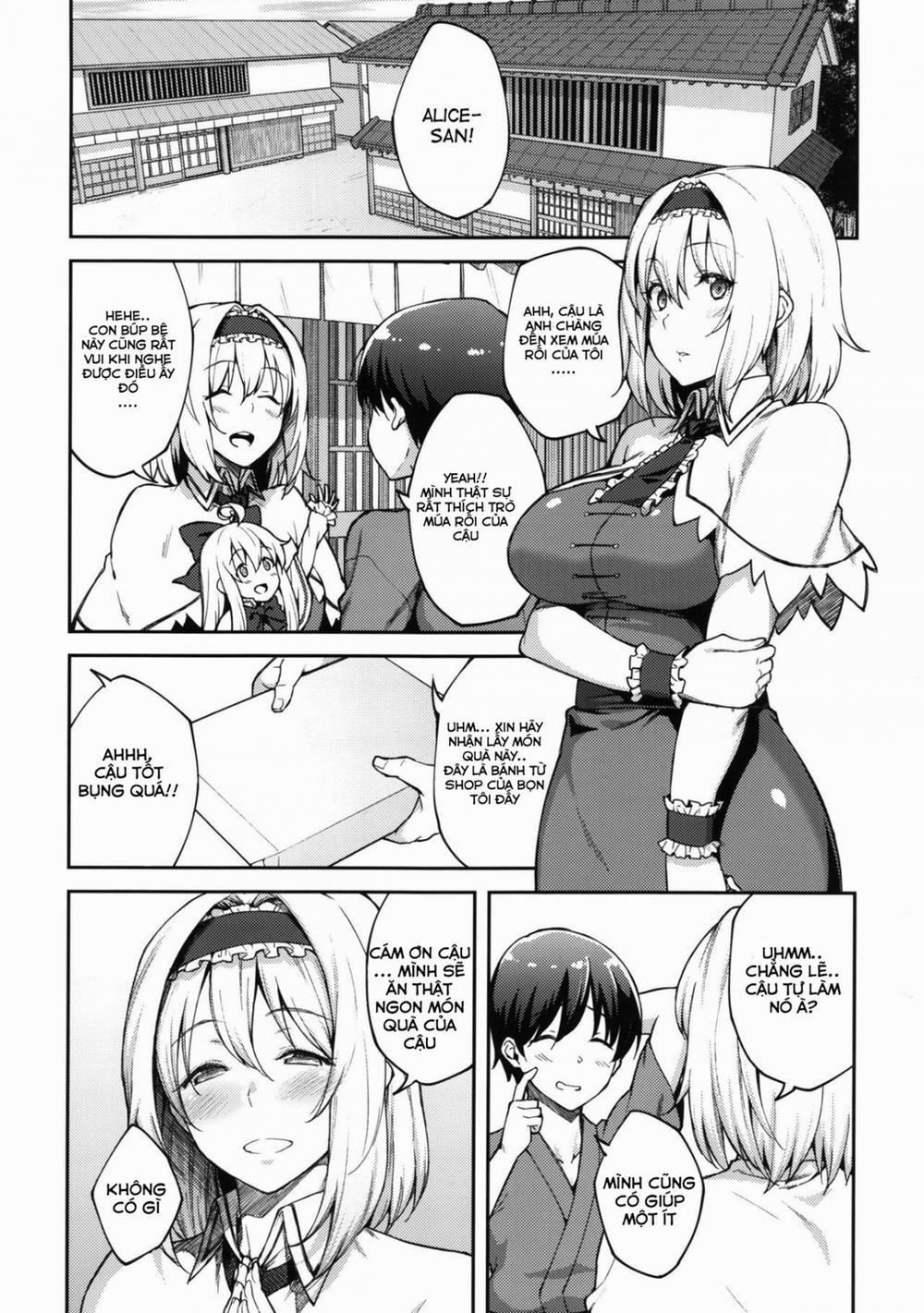 Alice ga Suki nano wa (Touhou) Chương Oneshot Trang 3