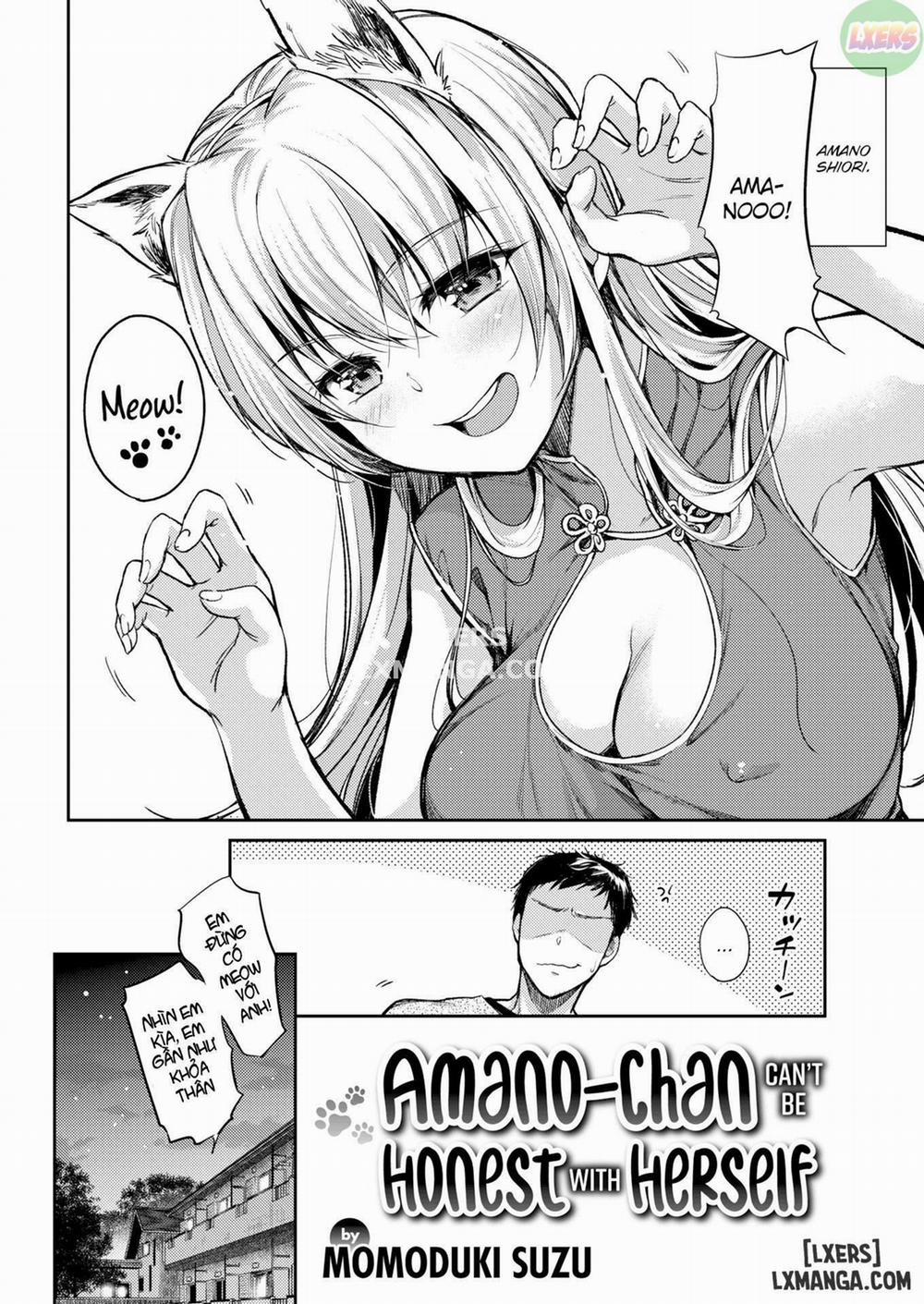 Amano-chan Can't Be Honest With Herself Chương Oneshot Trang 2