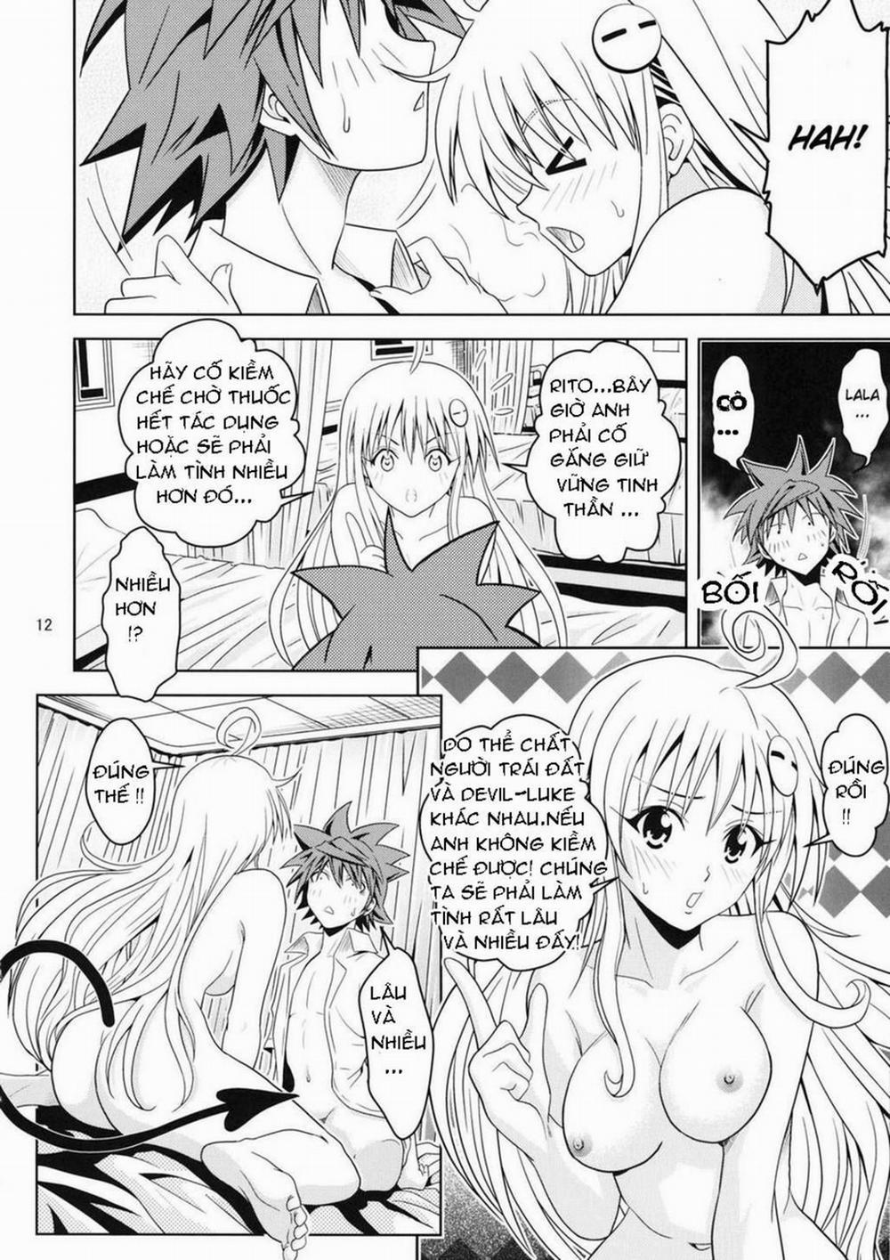 Anoko-tachi ga Taihen na Koto ni Nattemasu 2 (To Love-Ru) Chương Oneshot Trang 11