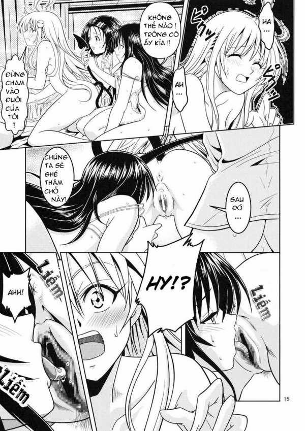 Anoko-tachi ga Taihen na Koto ni Nattemasu 2 (To Love-Ru) Chương Oneshot Trang 14