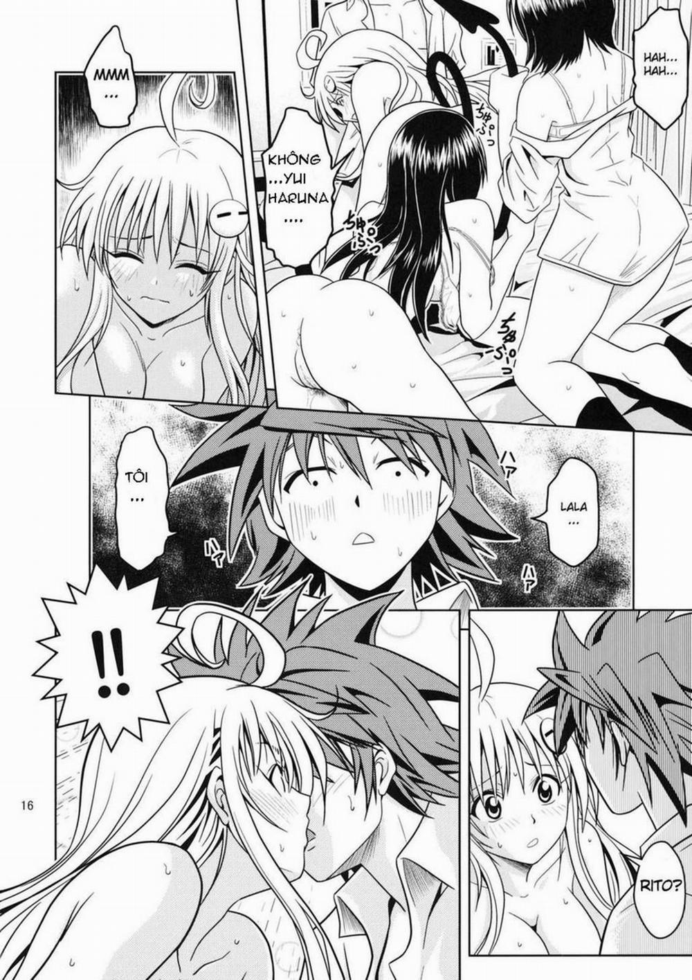 Anoko-tachi ga Taihen na Koto ni Nattemasu 2 (To Love-Ru) Chương Oneshot Trang 15