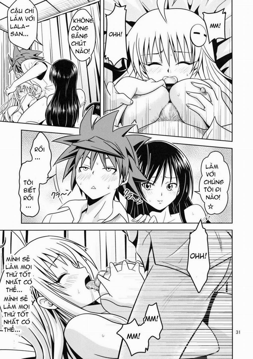 Anoko-tachi ga Taihen na Koto ni Nattemasu 2 (To Love-Ru) Chương Oneshot Trang 30