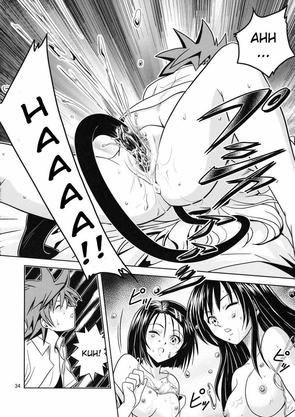 Anoko-tachi ga Taihen na Koto ni Nattemasu 2 (To Love-Ru) Chương Oneshot Trang 33