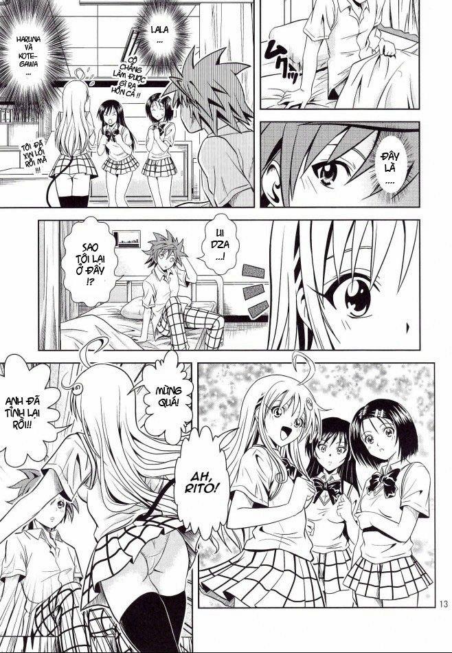 Anoko-tachi ga Taihen na Koto ni Nattemasu (To Love-Ru) Chương Oneshot Trang 13