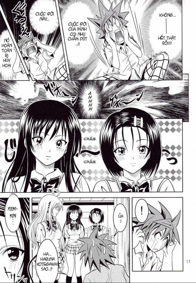 Anoko-tachi ga Taihen na Koto ni Nattemasu (To Love-Ru) Chương Oneshot Trang 17