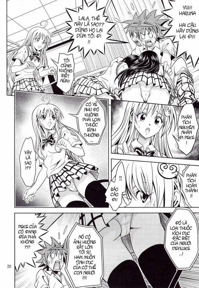 Anoko-tachi ga Taihen na Koto ni Nattemasu (To Love-Ru) Chương Oneshot Trang 20