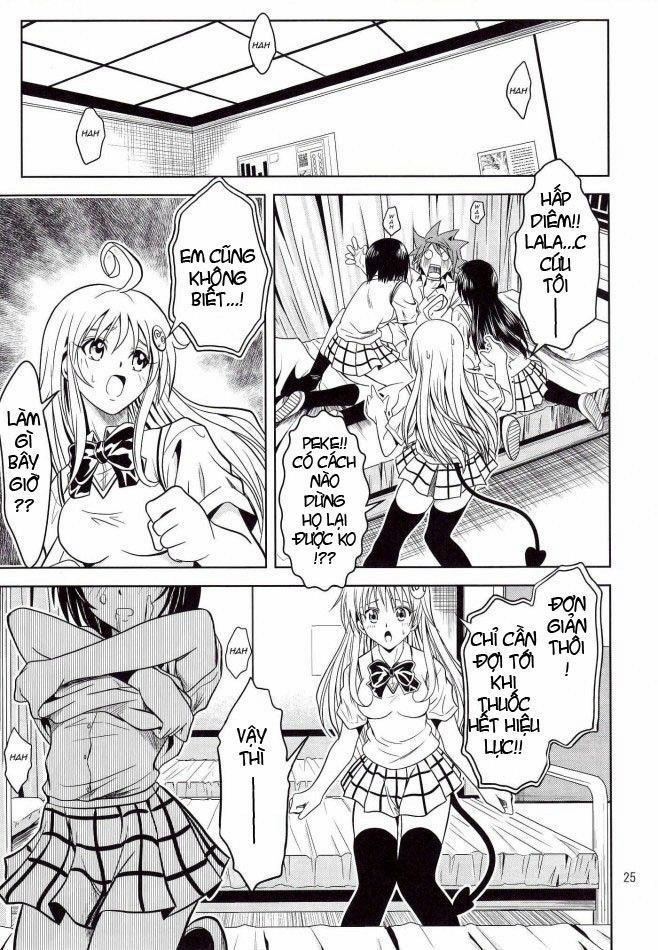 Anoko-tachi ga Taihen na Koto ni Nattemasu (To Love-Ru) Chương Oneshot Trang 25