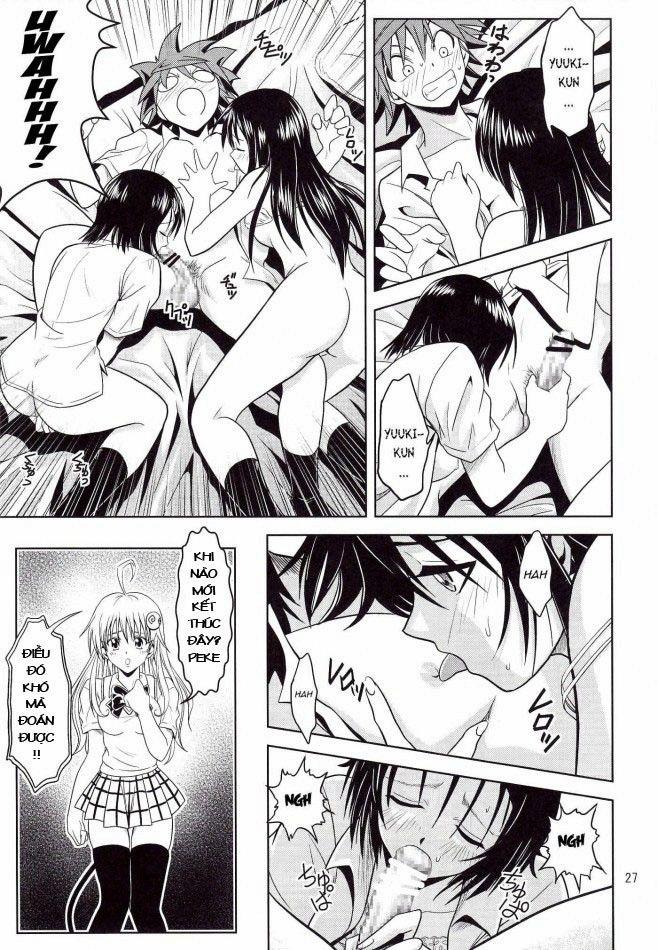 Anoko-tachi ga Taihen na Koto ni Nattemasu (To Love-Ru) Chương Oneshot Trang 27