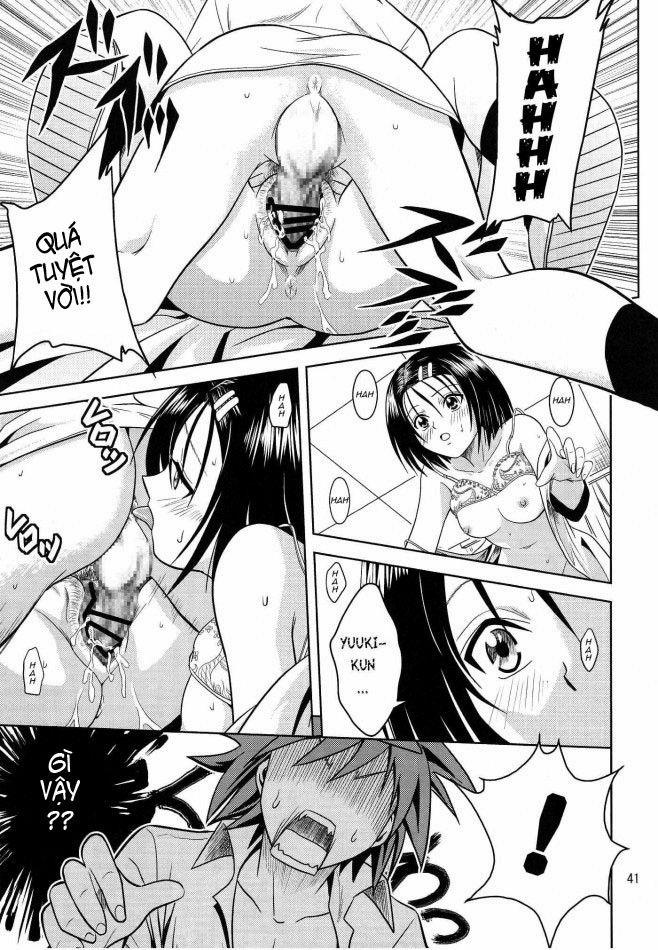 Anoko-tachi ga Taihen na Koto ni Nattemasu (To Love-Ru) Chương Oneshot Trang 41