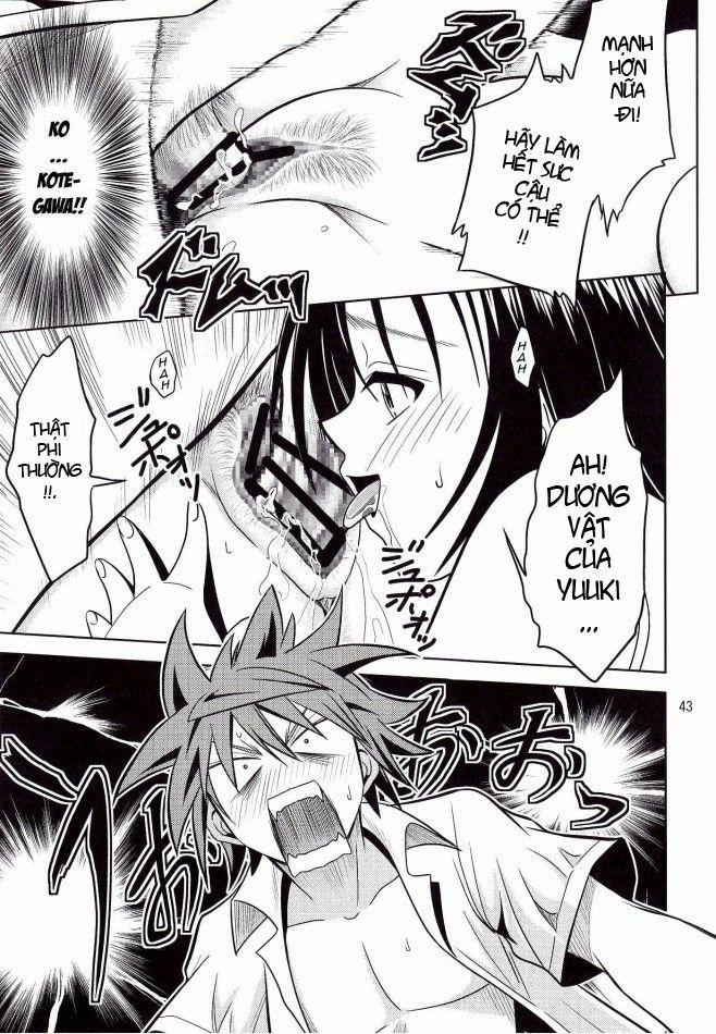 Anoko-tachi ga Taihen na Koto ni Nattemasu (To Love-Ru) Chương Oneshot Trang 43