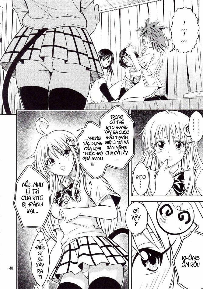 Anoko-tachi ga Taihen na Koto ni Nattemasu (To Love-Ru) Chương Oneshot Trang 48