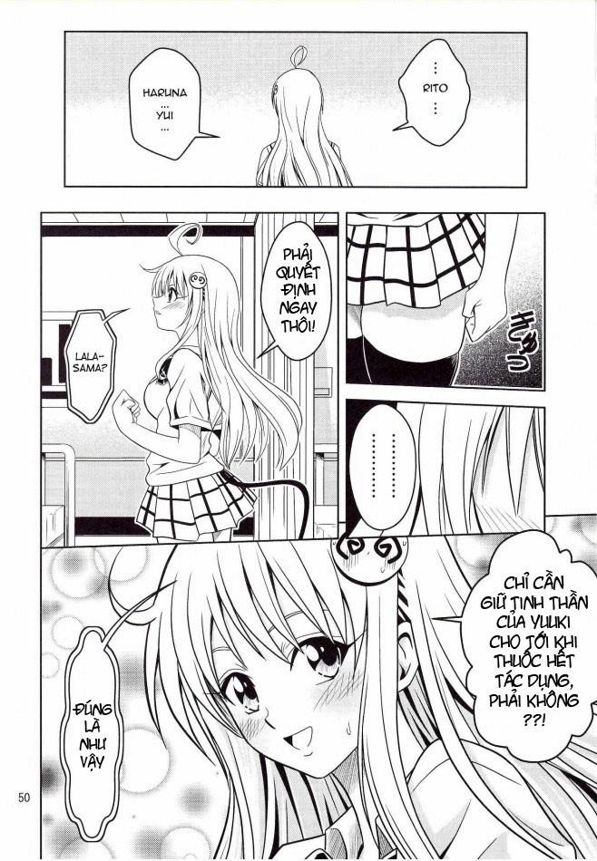 Anoko-tachi ga Taihen na Koto ni Nattemasu (To Love-Ru) Chương Oneshot Trang 50