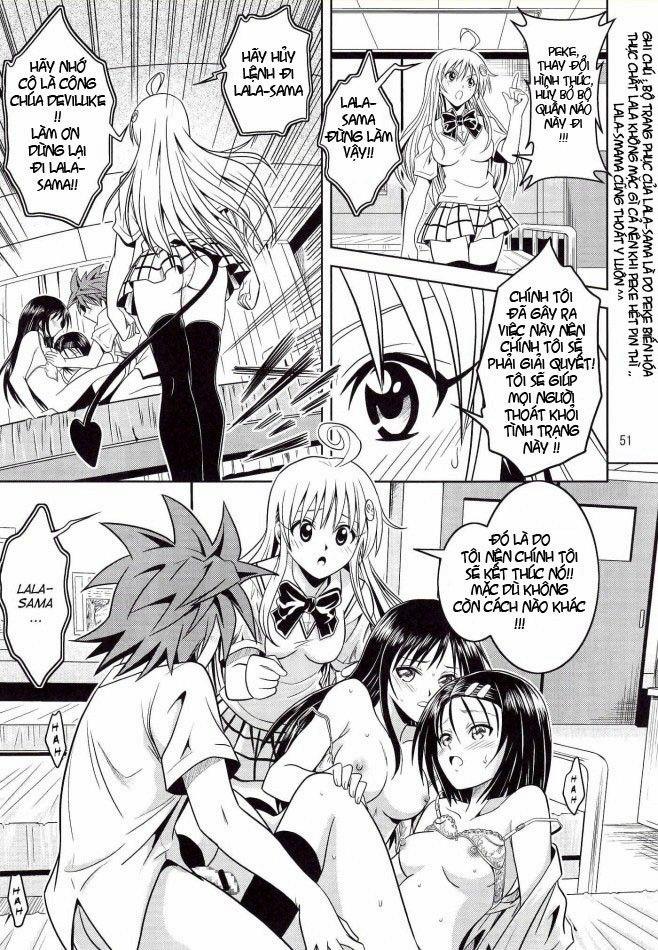 Anoko-tachi ga Taihen na Koto ni Nattemasu (To Love-Ru) Chương Oneshot Trang 51