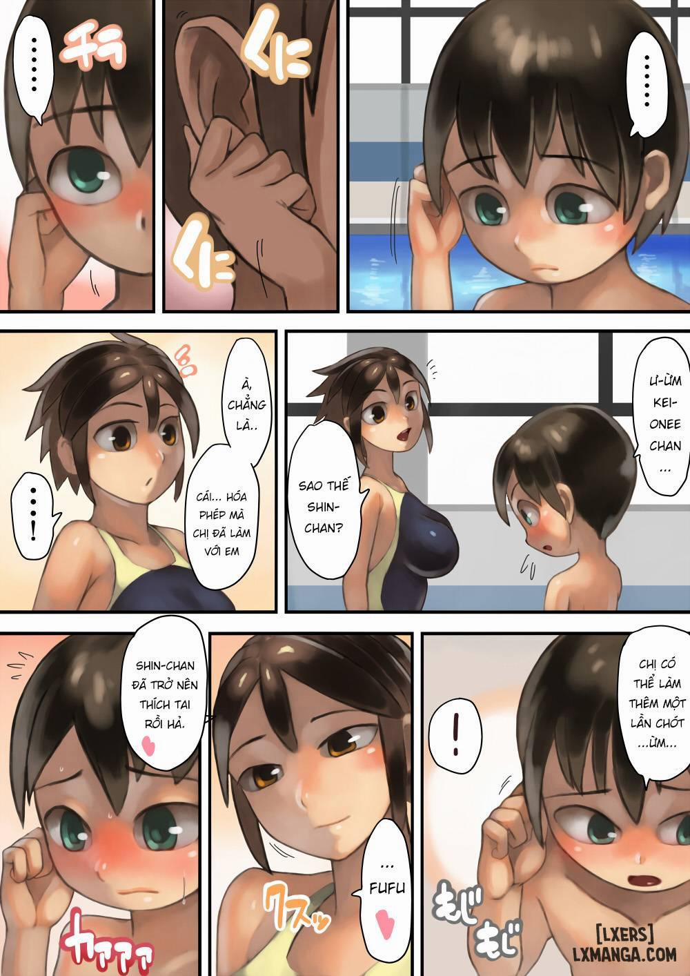 Asoko Ga Ookikute Nayandeiru Shota To Itoko No Onee-San Chương Oneshot Trang 35