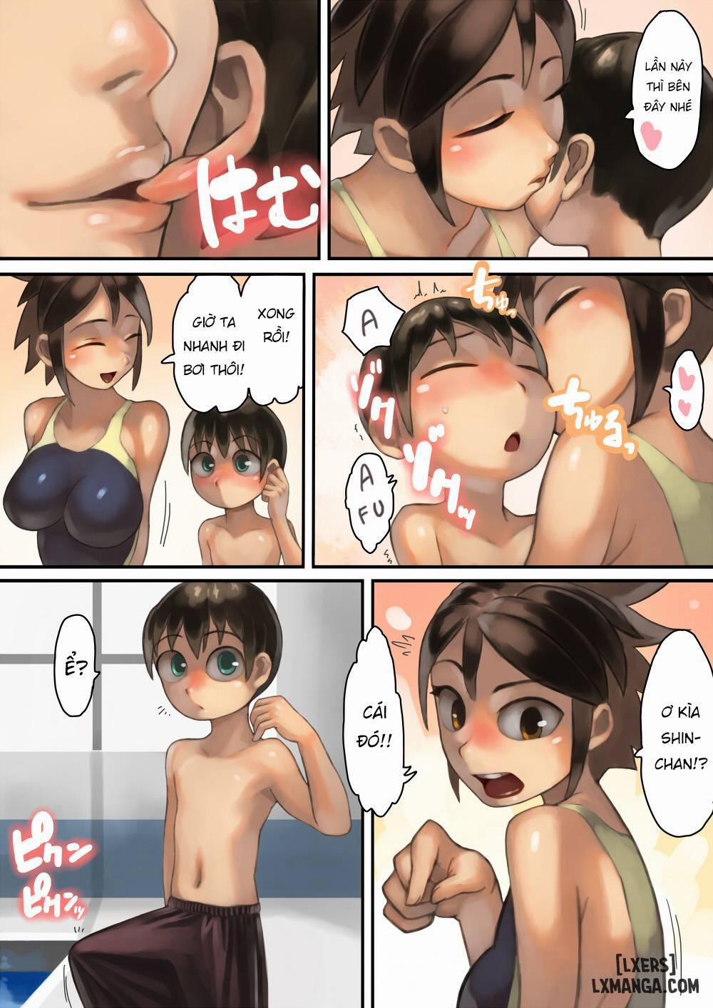 Asoko Ga Ookikute Nayandeiru Shota To Itoko No Onee-San Chương Oneshot Trang 36