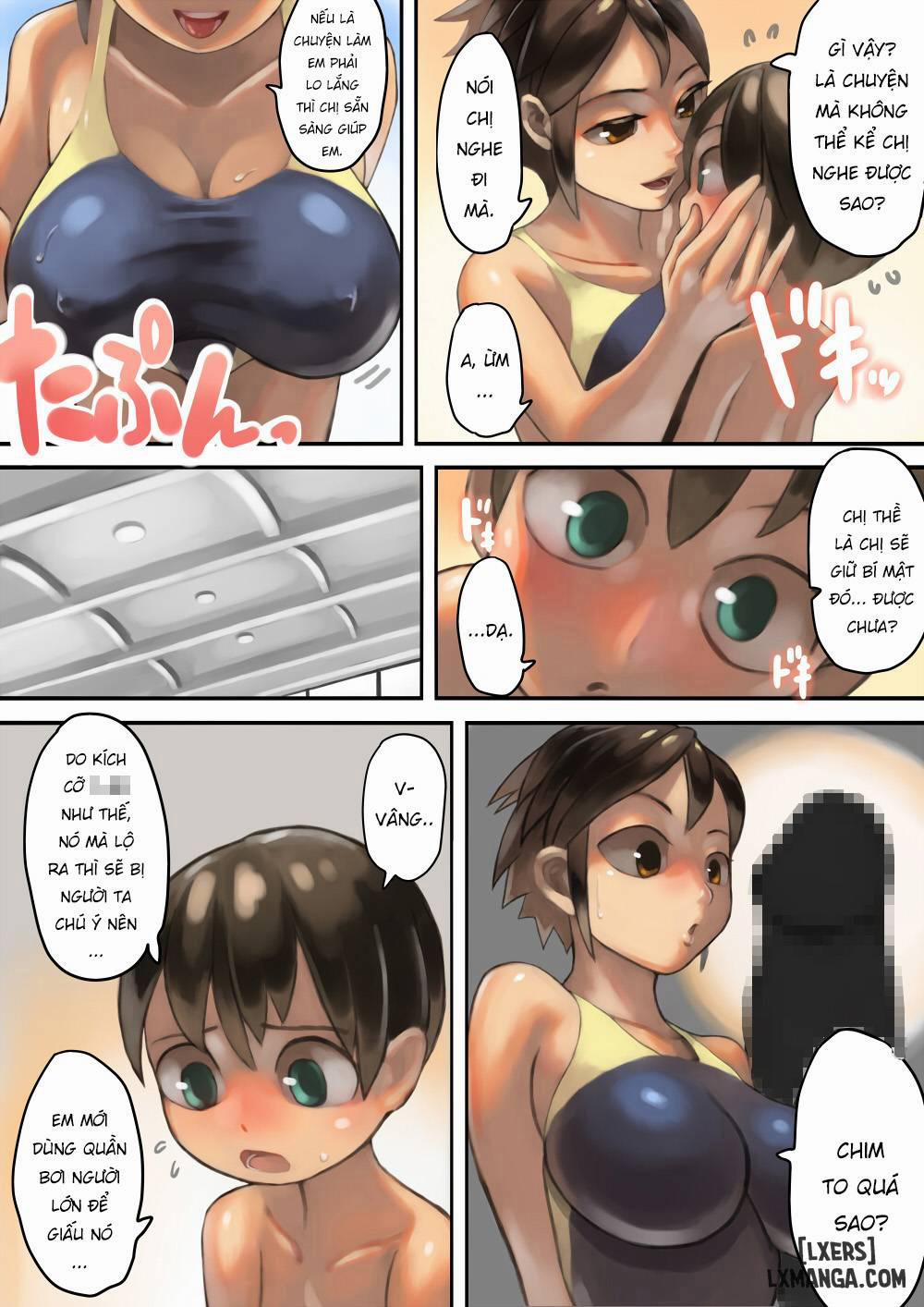 Asoko Ga Ookikute Nayandeiru Shota To Itoko No Onee-San Chương Oneshot Trang 6