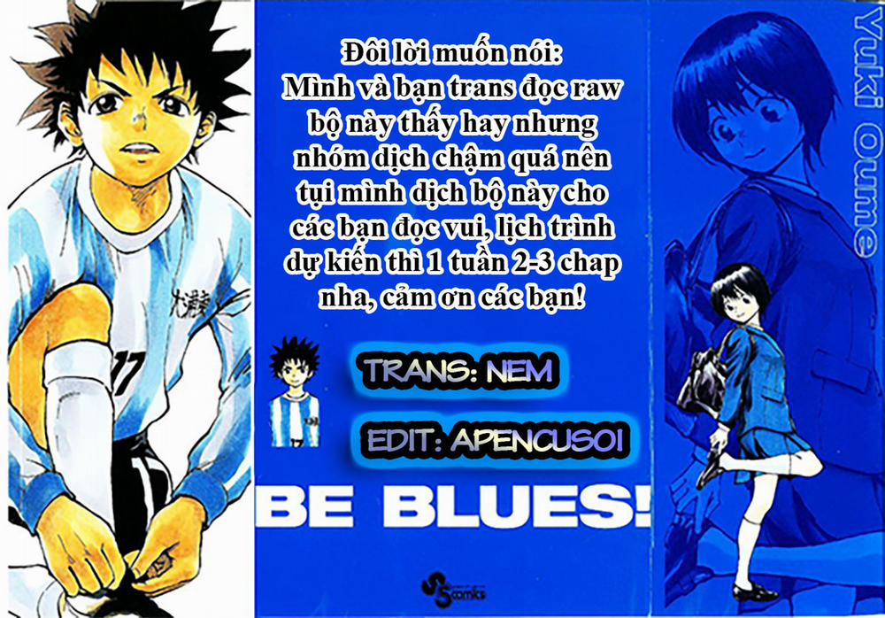 Be Blues! – Ao Ni Nare Chương 17 Trang 1