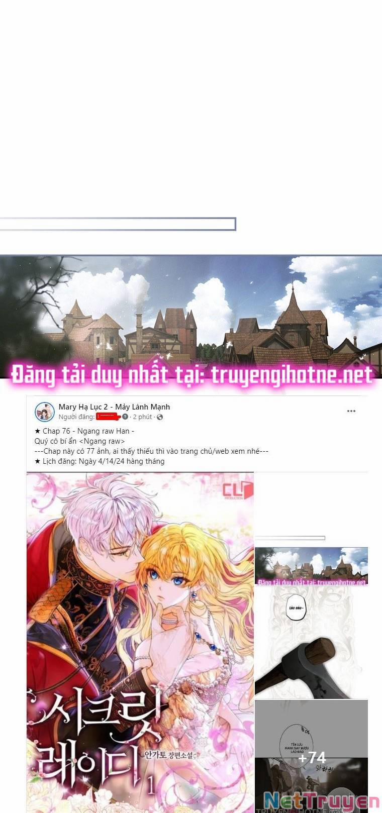 Bí Mật Của Quý Cô Chương 76 1 Trang 1