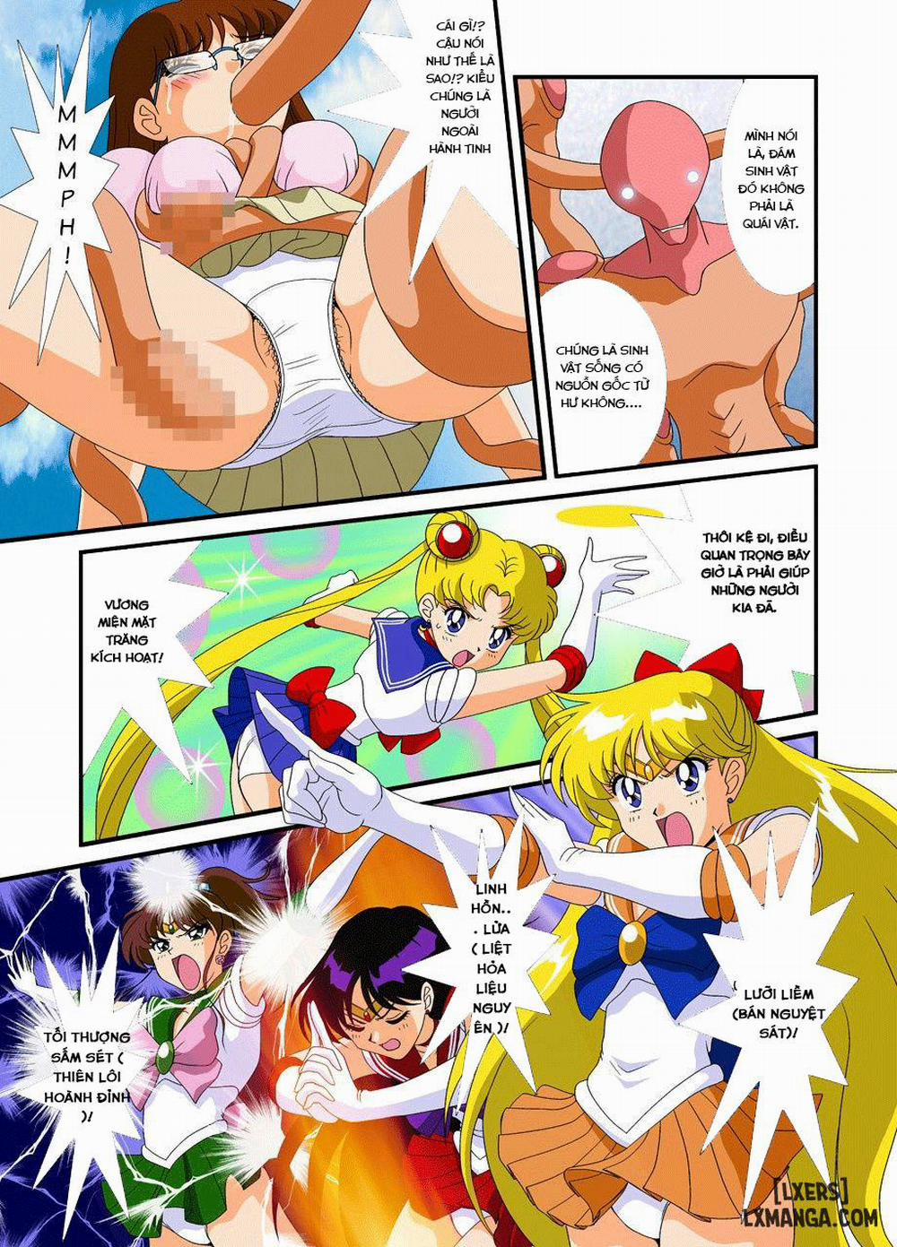 Bishoujo Senshi Sailor Moon Yuusei kara no Hanshoku-sha Chương Oneshot Trang 3