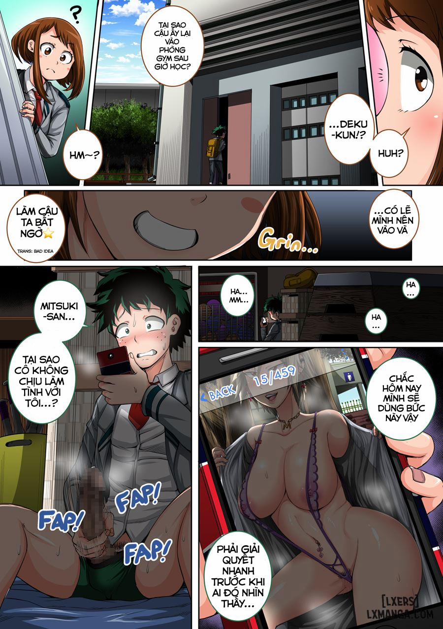 Boku no Harem Academia: 3-wa Ochako Hen Chương Oneshot Trang 3