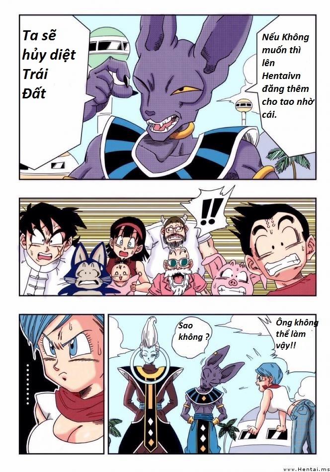 Bulma X Beerus (Dragon Ball) Chương Oneshot Full Color Trang 2