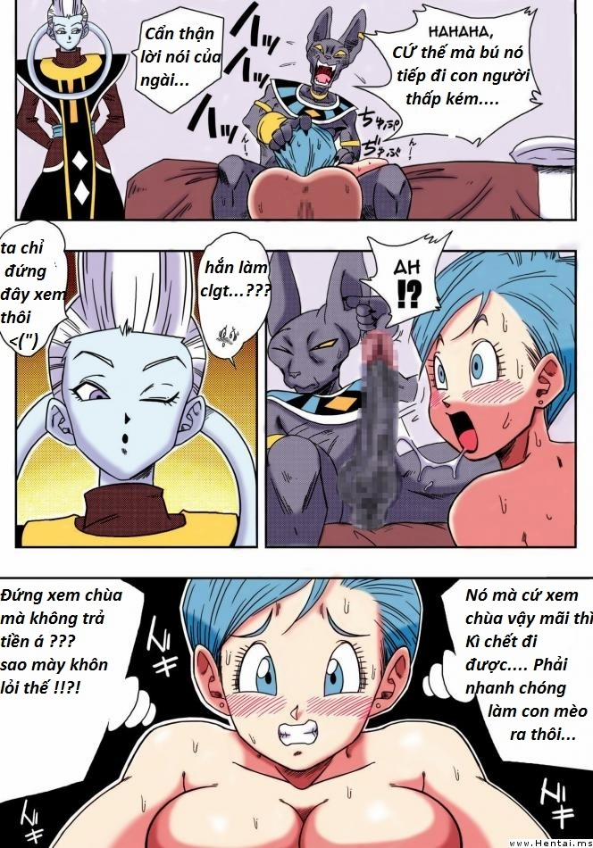 Bulma X Beerus (Dragon Ball) Chương Oneshot Full Color Trang 14