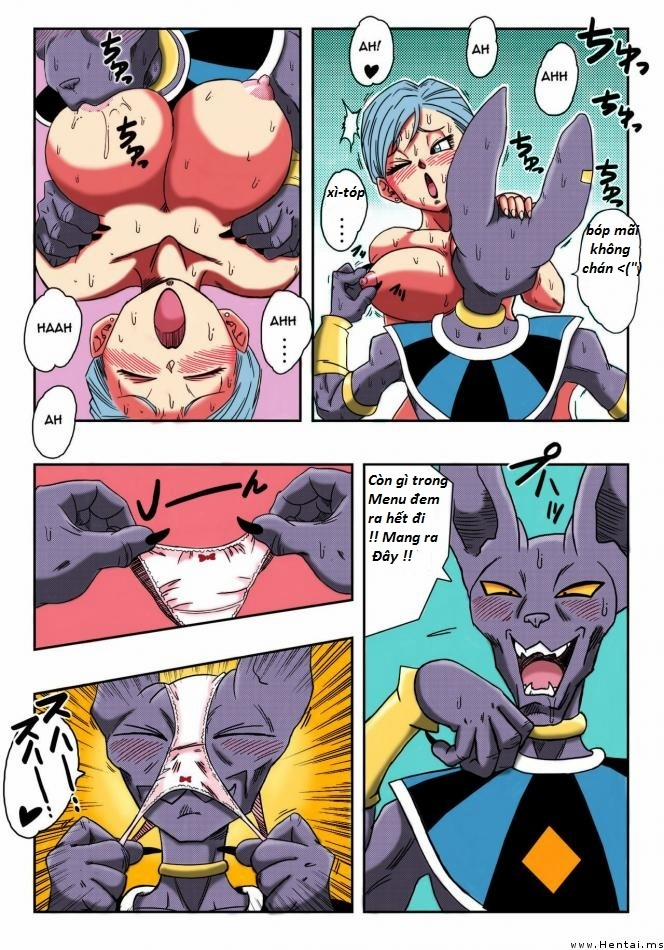 Bulma X Beerus (Dragon Ball) Chương Oneshot Full Color Trang 8