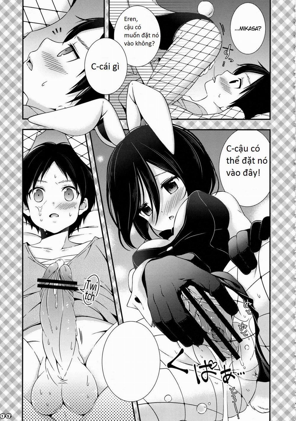 Bunny Girl no Mikasa to Eroi koto suru Hon (Shingeki No Kyojin) Chương Oneshot Trang 15