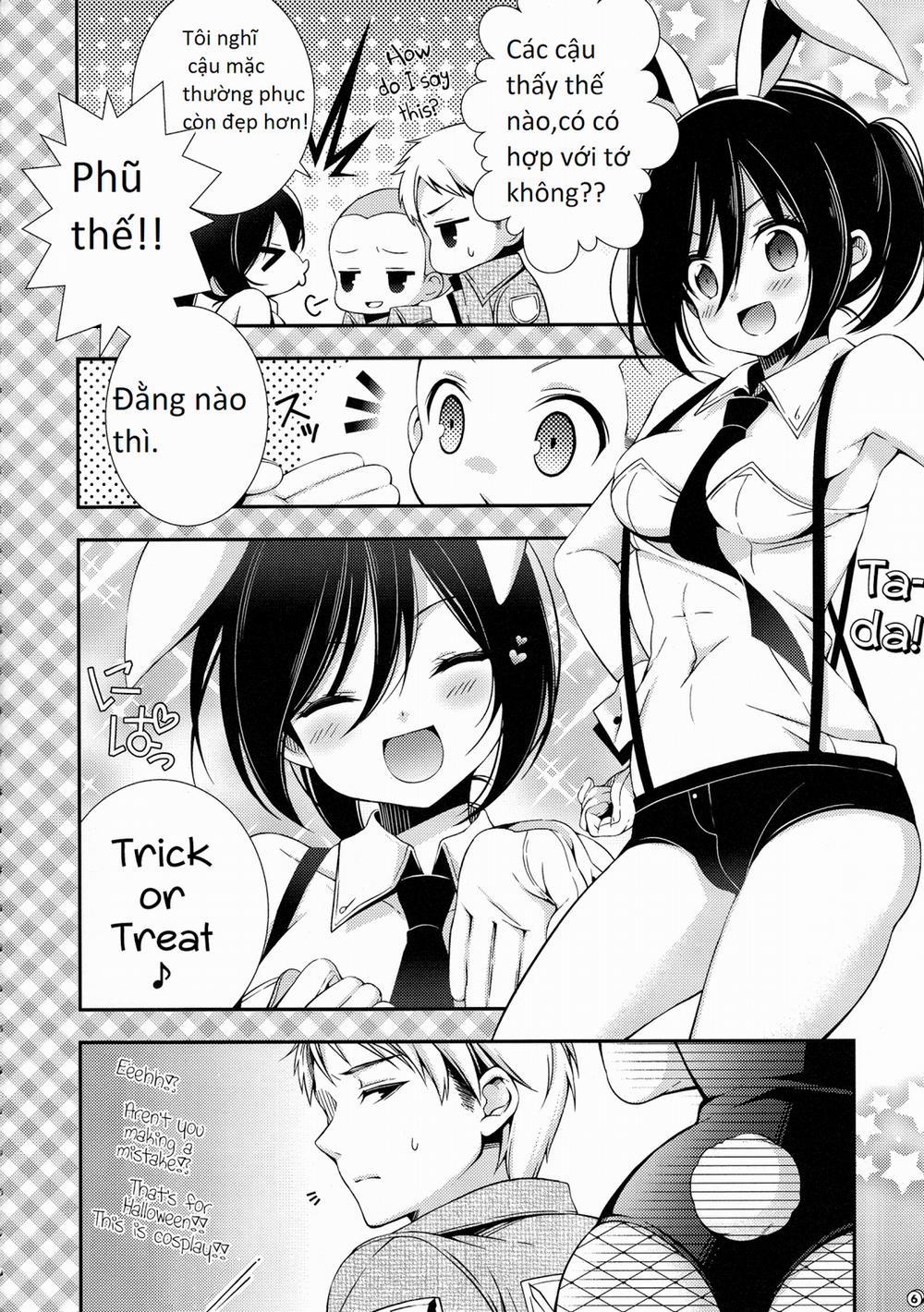 Bunny Girl no Mikasa to Eroi koto suru Hon (Shingeki No Kyojin) Chương Oneshot Trang 6