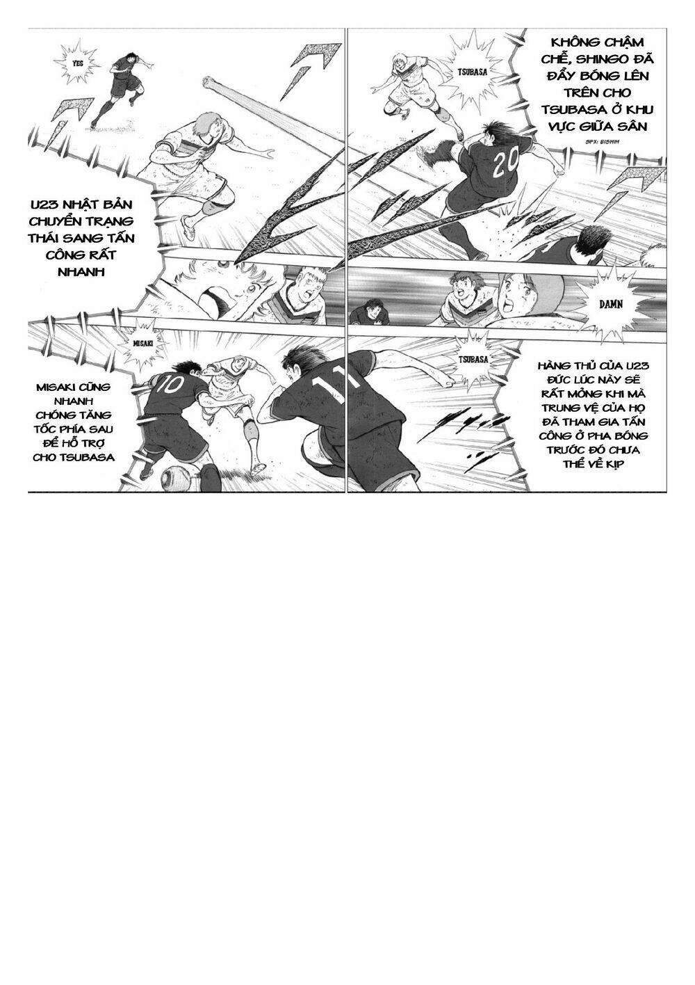 Captain Tsubasa : Rising Sun Chương 104 Trang 4