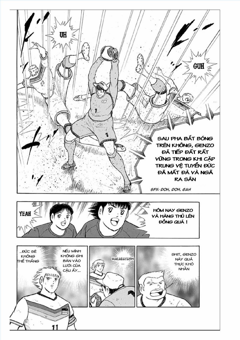 Captain Tsubasa : Rising Sun Chương 77 Trang 4