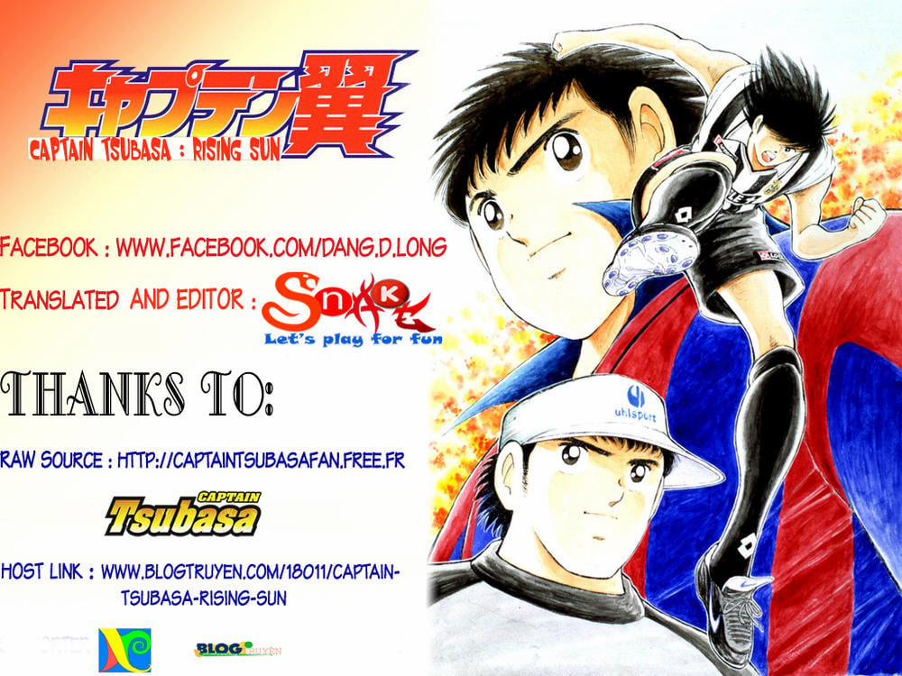 Captain Tsubasa : Rising Sun Chương 90 Trang 1