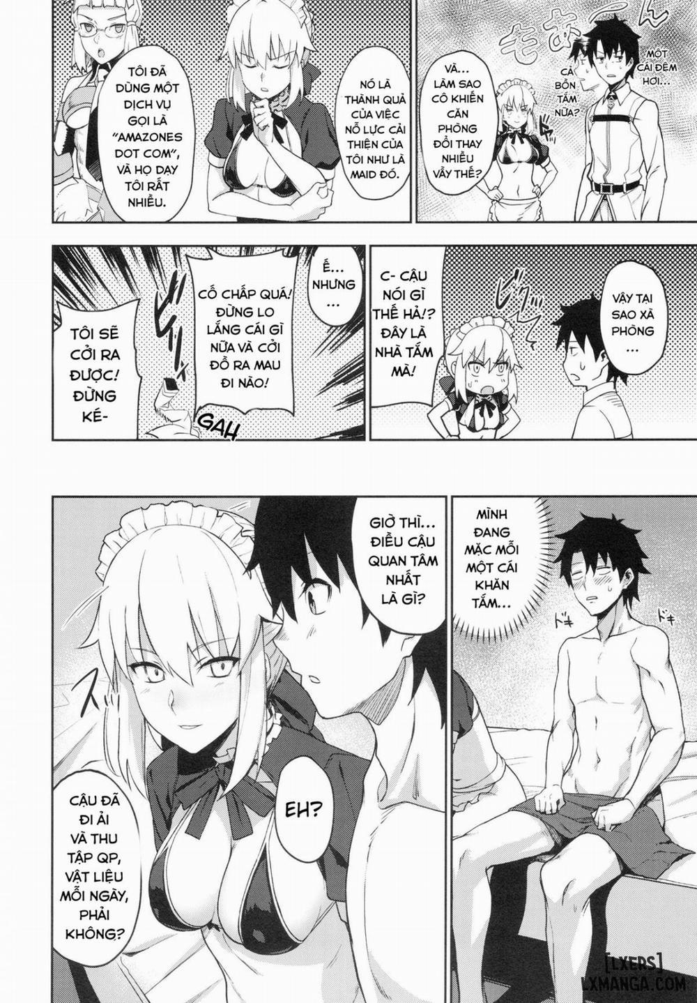 Chaldea Soap SSS-kyuu Gohoushi Maid Chương Oneshot Trang 4