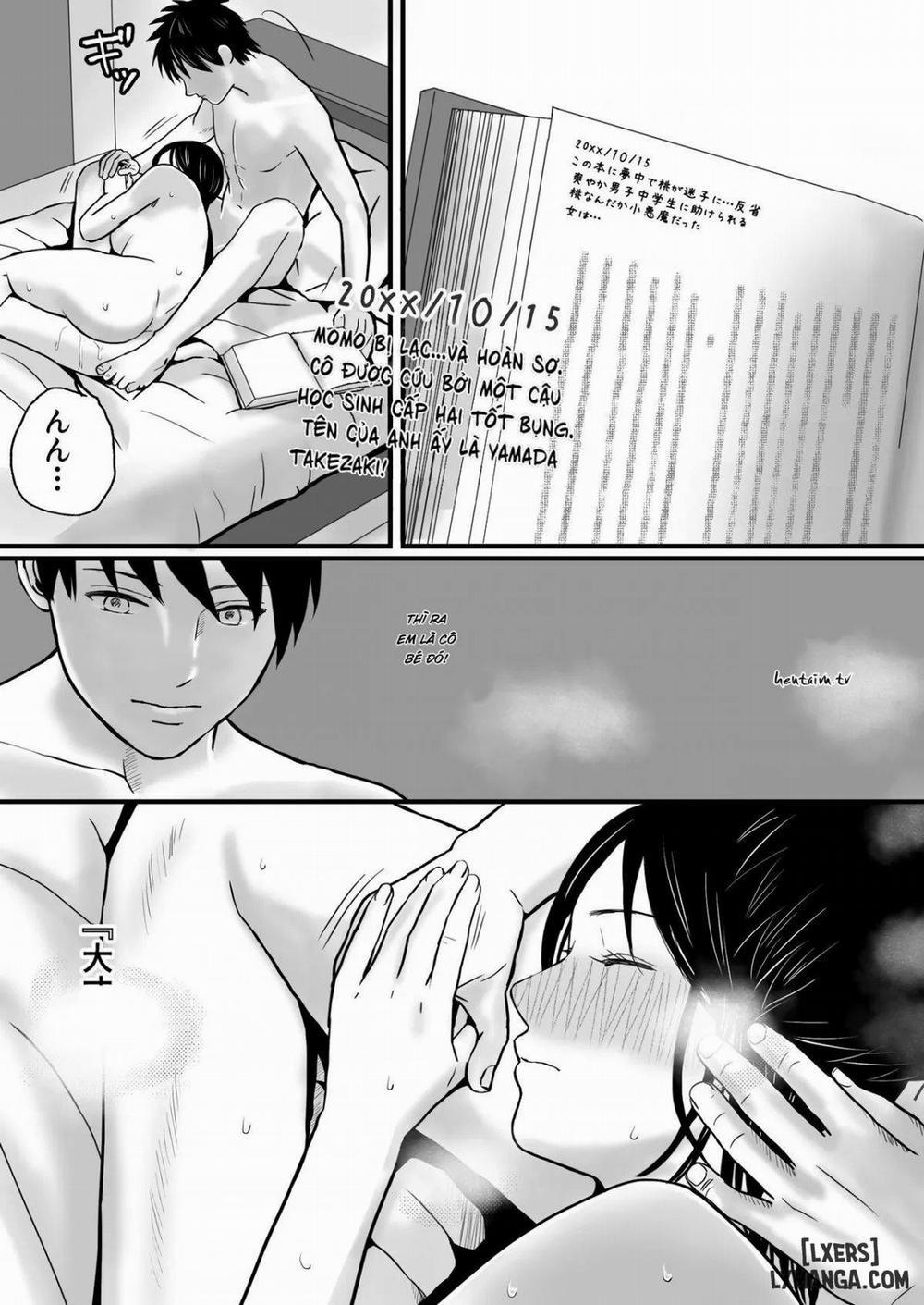 Chichi no Buka wa Watashi o Hadaka ni Shite Yonayona Haitoku Sex o Tanoshimu Chương Oneshot Trang 111