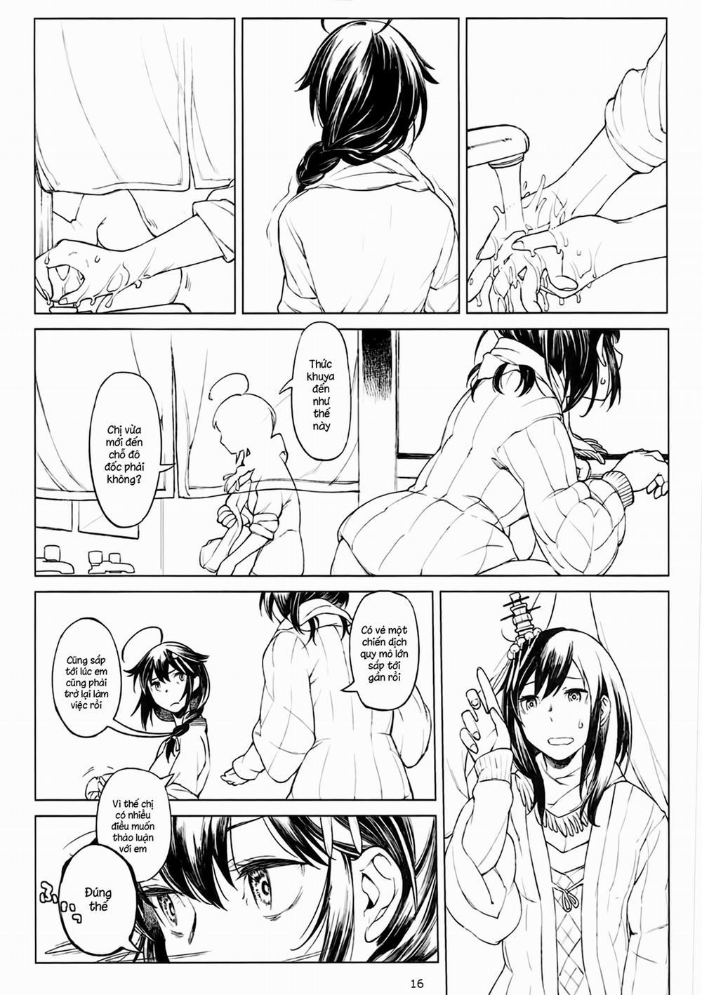 Chiisana Chinjufu no Yamashigure 2 (Kantai Collection) Chương Oneshot Trang 15