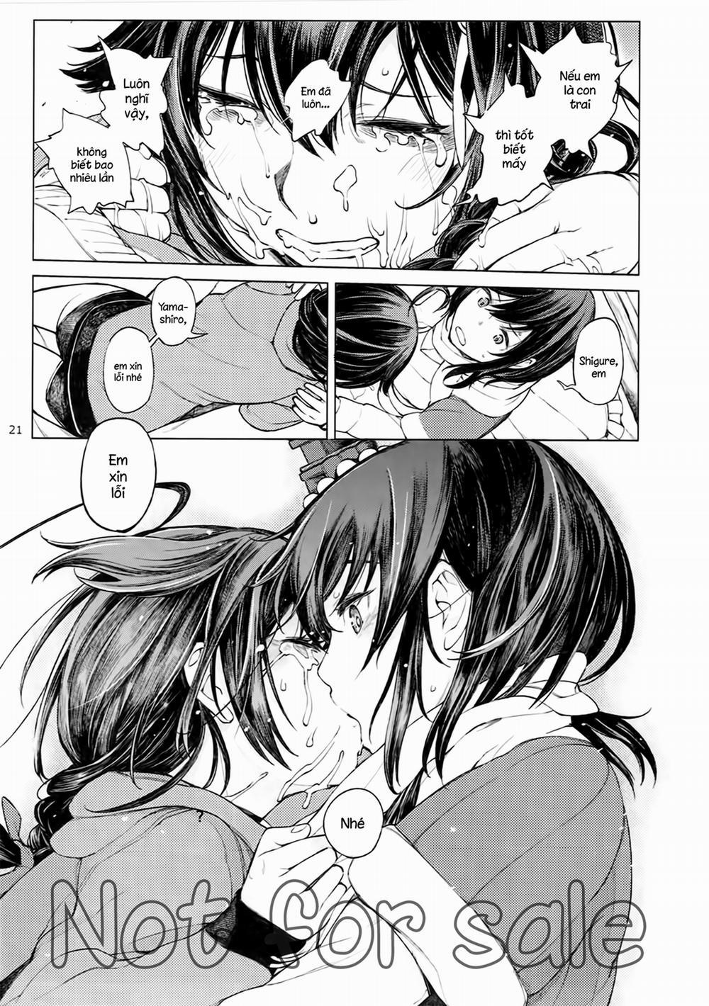 Chiisana Chinjufu no Yamashigure 2 (Kantai Collection) Chương Oneshot Trang 20