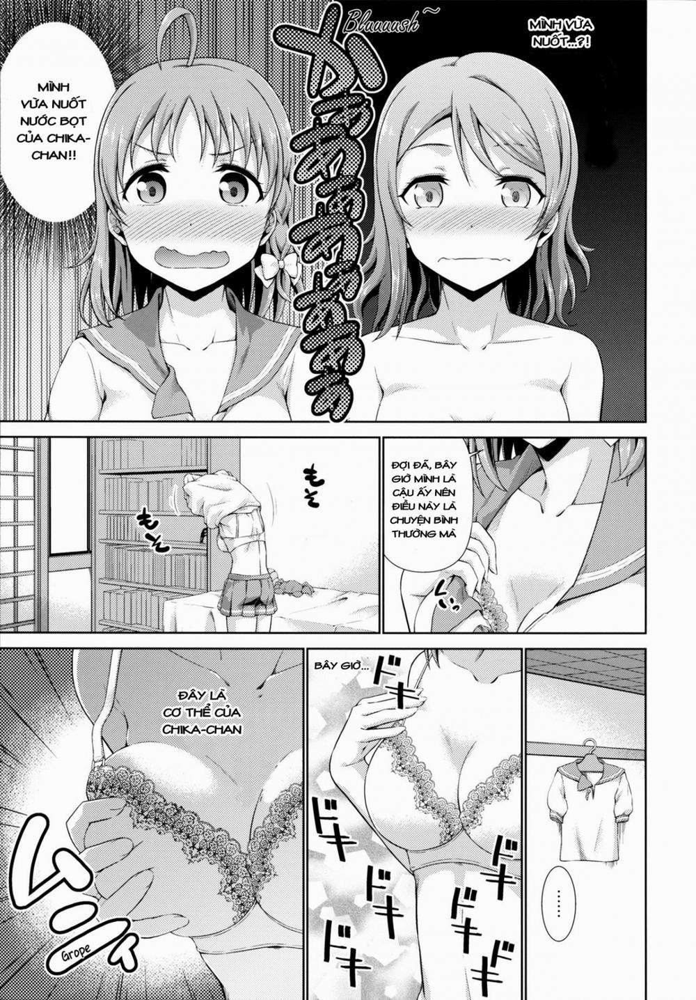 Chika-chan no Karada de Onanie o Shite Miyousoro (Love Live! Sunshine) Chương Oneshot Trang 10