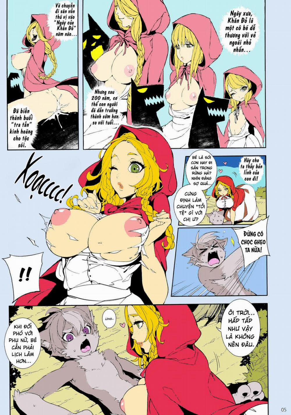 Childhood Destruction – Big Red Riding Hood and the Little Wolf Chương Oneshot Trang 8