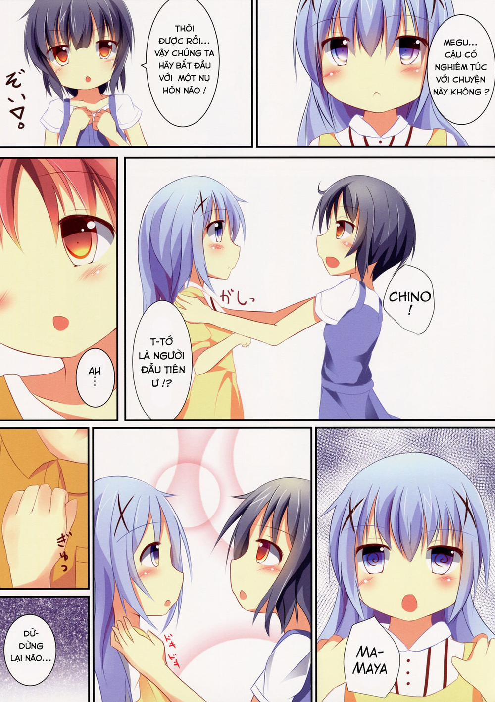 Chimame Sei no Mezame (Gochuumon wa Usagi desu ka?) Chương Oneshot Trang 5