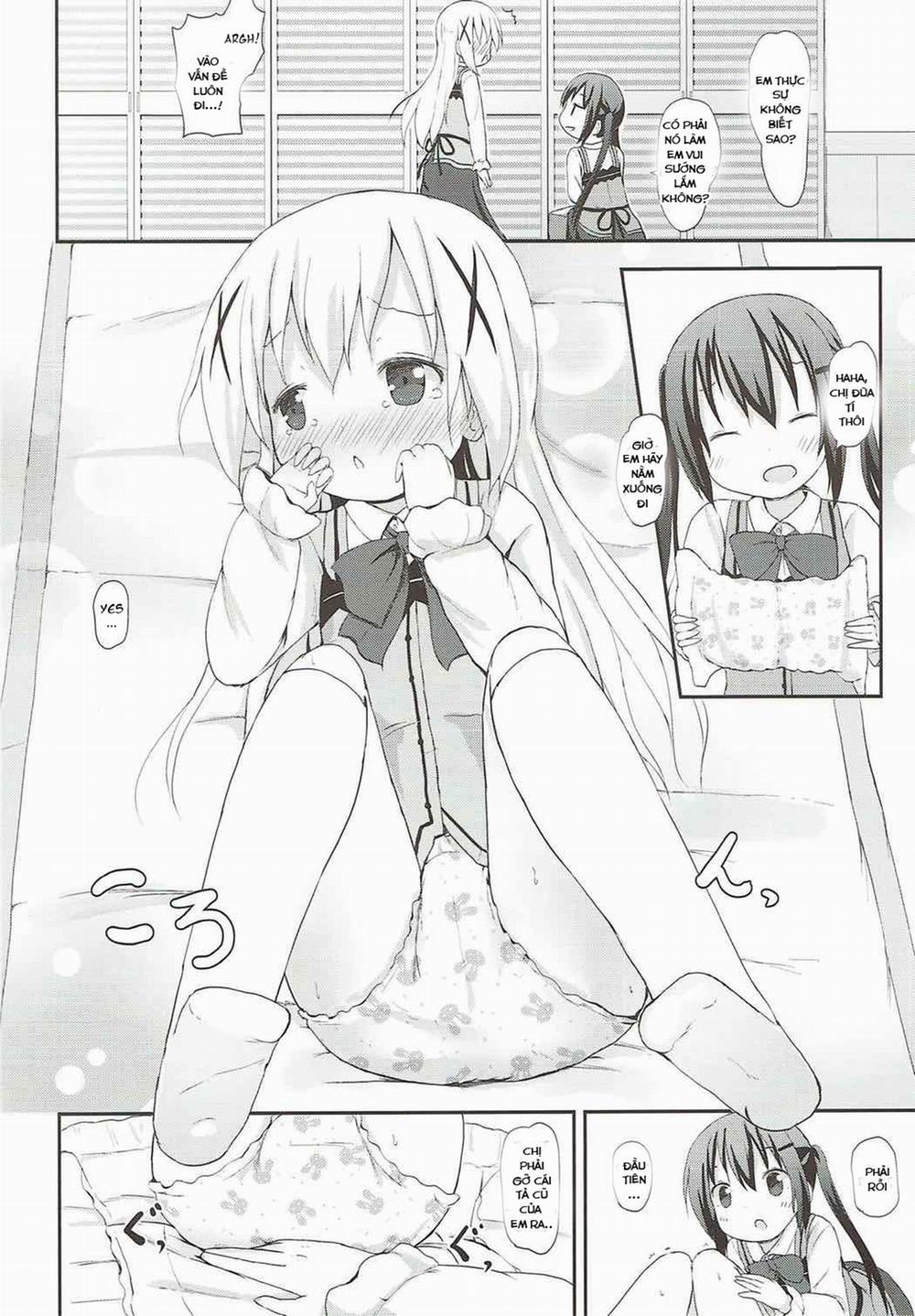 Chino-chan no Omata Check (Gochuumon wa Usagi desu ka?) Chương Oneshot Trang 13